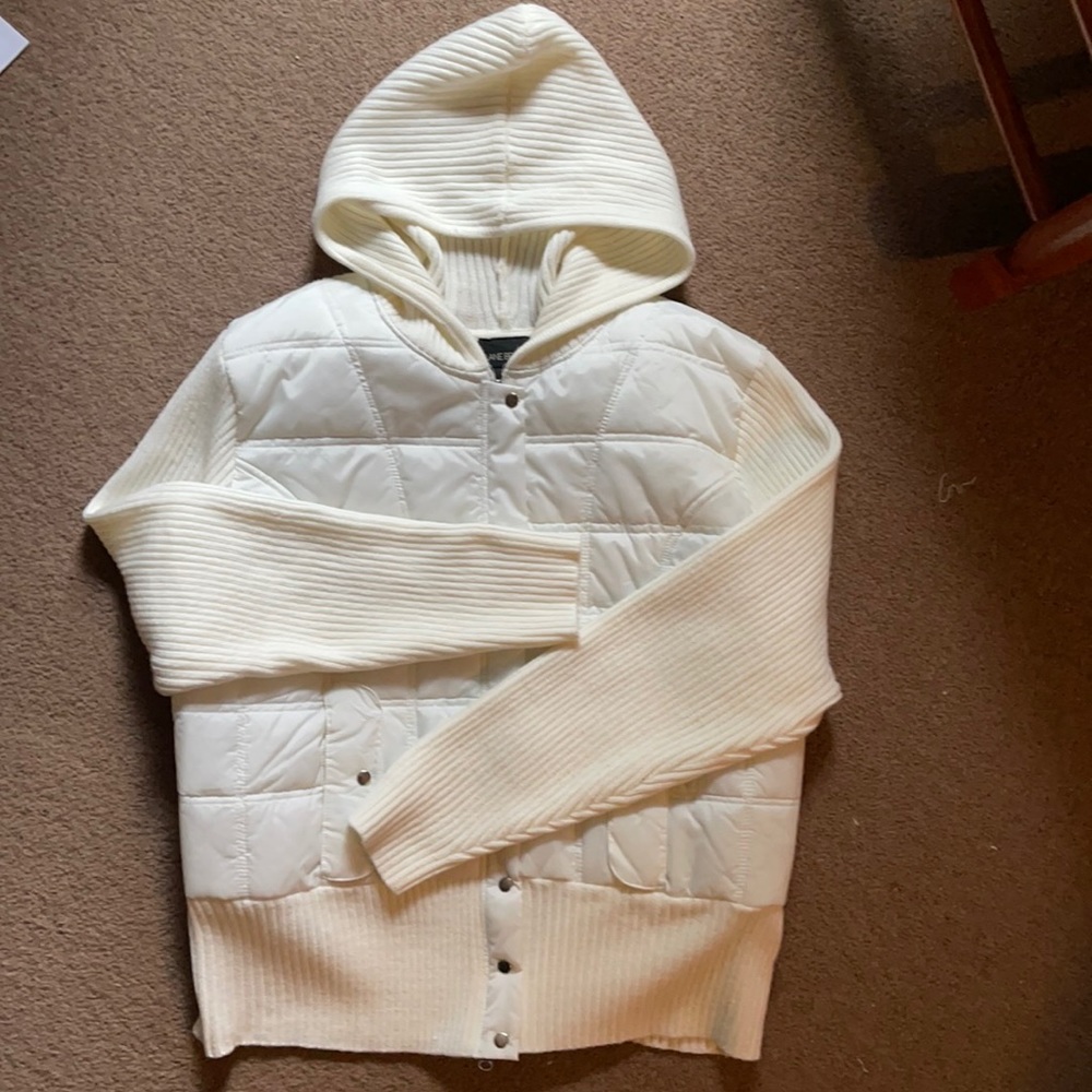 EUC winter white/off white Lane Bryant jacket in size 28/28